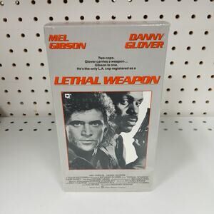 Lethal Weapon VHS Sealed watermark NEW Gibson Glover